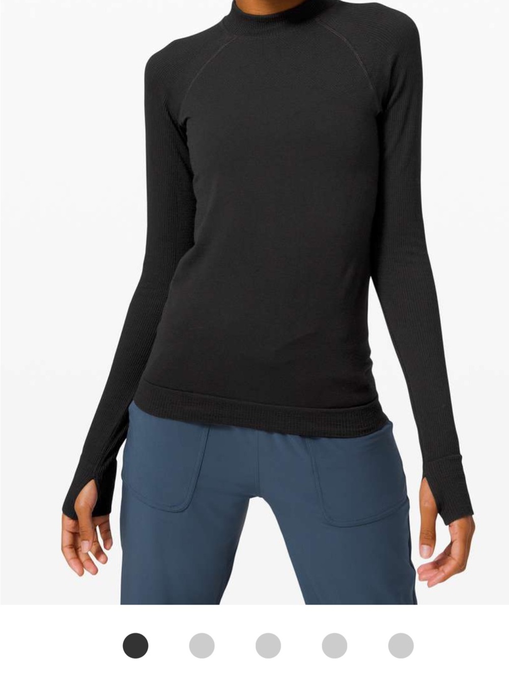 lululemon athletica Keep the Heat Thermal Long Sleeve - Black
